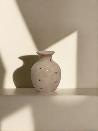 Spotted Bud Vase